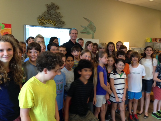 Art and the Montessori students